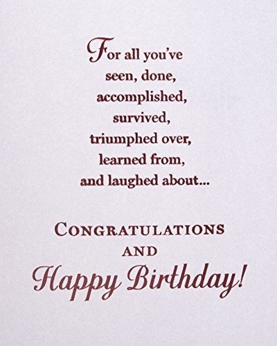 Tarjeta De Felicitación De Cumpleaños 70