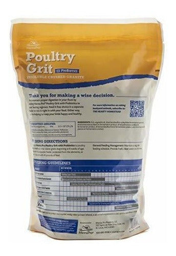 rano de aves de corral con probióticos