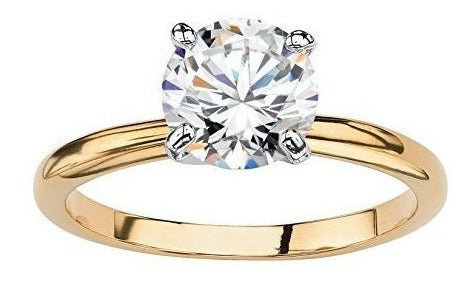 Jewelry Anillo De Compromiso De Solitario De
