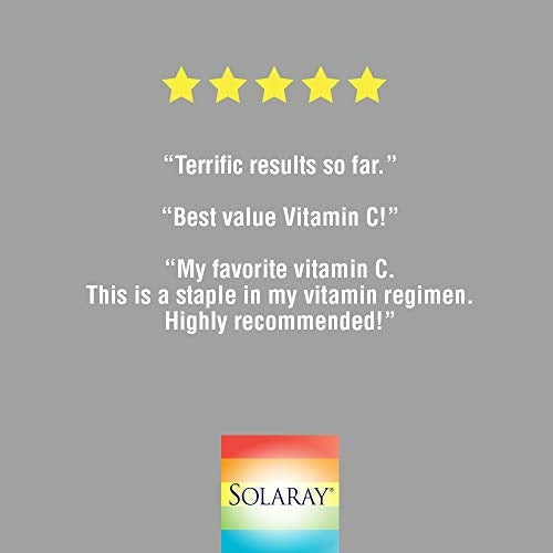Solaray Vitamina C Con Rose Hips, Acerola