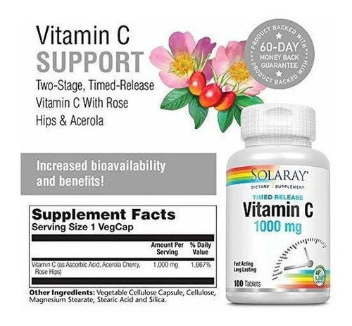 Vitamina C Con Rosa Mosqueta