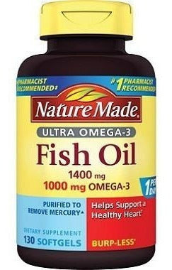 Omega 3 1000 mg 130 Capsulas Blandas