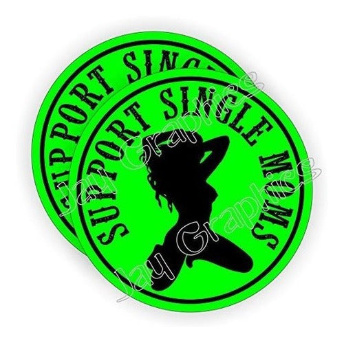 Soporte Mamas Individuales Pegatinas De Sombrero Duro