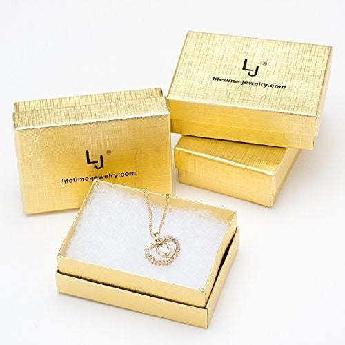 El Collar Del Corazón De Joyería De Por Vida, Zirconia