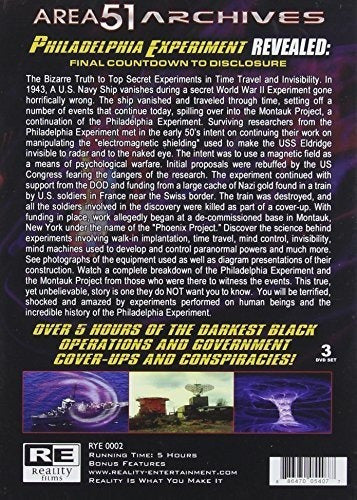 Pelicula DVD El Experimento De Filadelfia Revelado