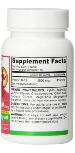 Deva Nutrition Vegan Tabletas Disolución rápida B-12