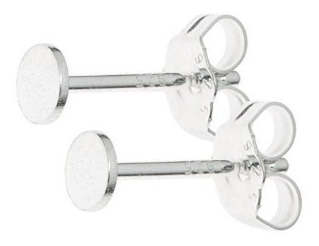 10 Pares De Postes De Aretes De Plata Esterlina