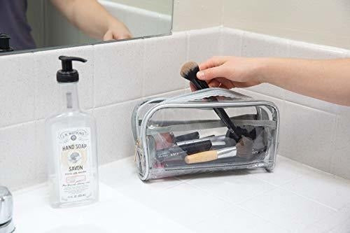 Bolsa de maquillaje transparente / bolsa de viaje / bolsa de