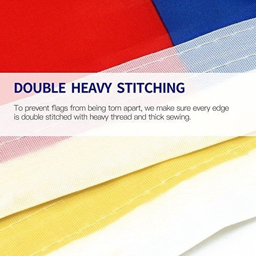 Bandera Noruega de 3x5 pies. Color