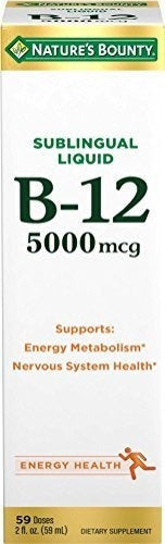 Suplemento B-12 Salud De Energía Líquida