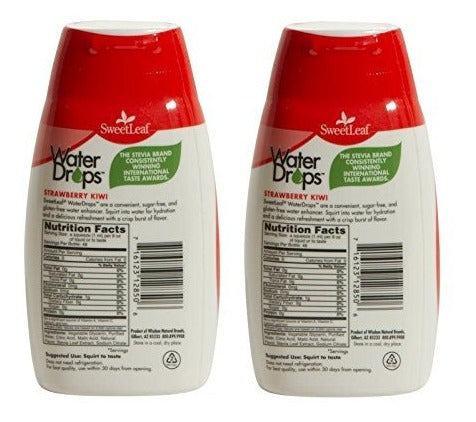 Gotas Naturales De Agua Kiwi De Fresa