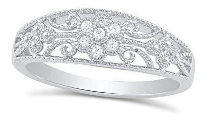 Anillo De Plata Esterlina