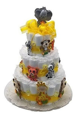 Kit De Pastel De Pañales Baby Shower