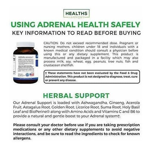 Gerente de soporte suprarrenal y cortisol (no-ogm)