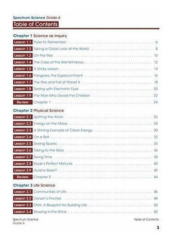 Espectro libro de ejercicios de alfabetización científica