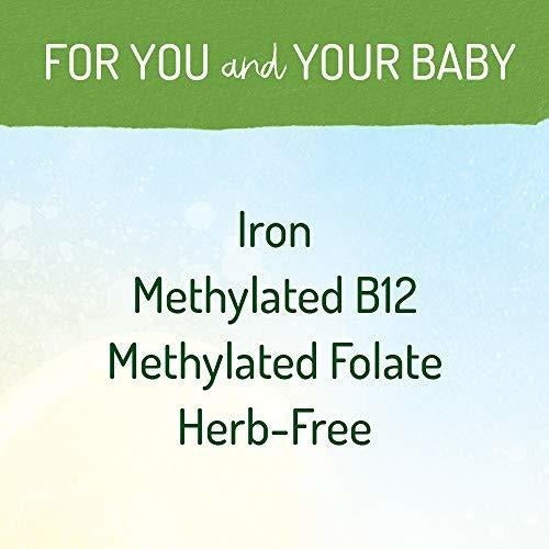 vitamina prenatal con colina hierro forma activa de ácido