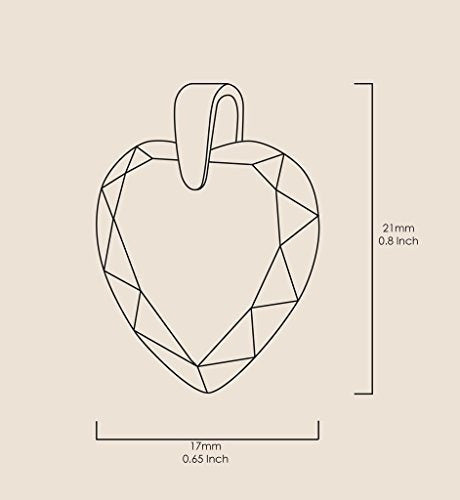 Collar De Oro Plateado Infinito I Love You Corazón