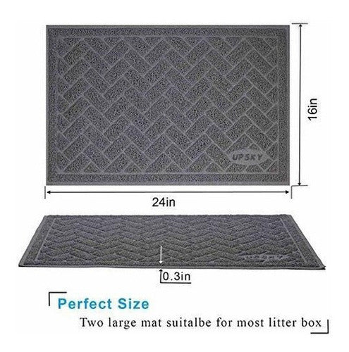 Estera De Arena Para Gatos Doble Grande Upsky (24 x 16