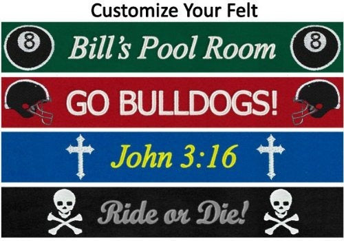 Fieltro De Invitación Del Campeonato Con Teflón Color Caqui