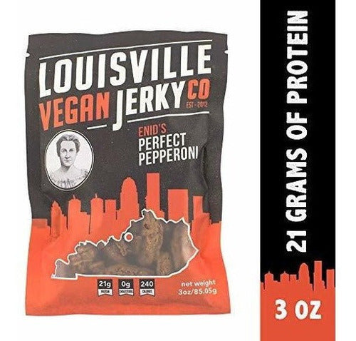 Cecina vegana de Louisville - Pepperoni perfecto