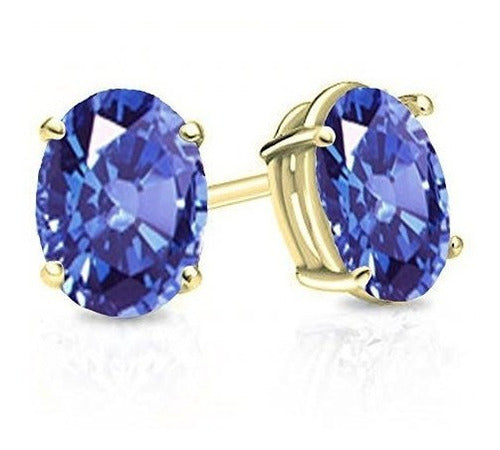 zarcillos de Oro Amarillo De 14q