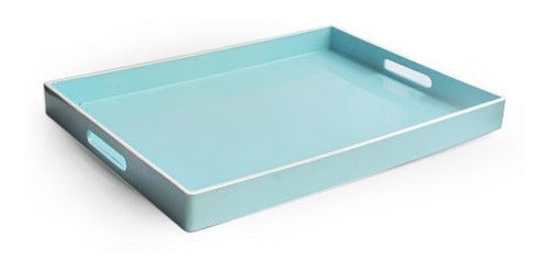 Charola rectangular Accents por Jay, con asa