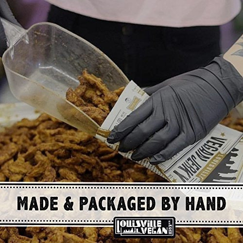 Louisville Vegan Jerky - Pimienta Negra Ahumada, Vegetariana