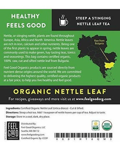 Hoja De Ortiga Orgánica