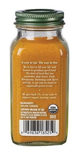 Certificado de Raíz De Cúrcuma De Tierra Simplemente