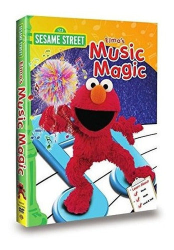 pelicula DVD de Plaza Sésamo Elmo s Music Magic