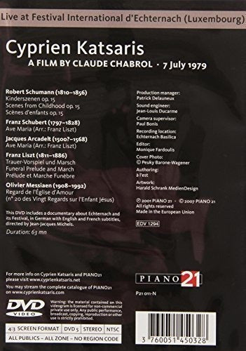 DVD - Cyprien Katsaris: en vivo