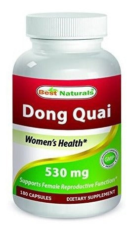 Best Naturales Dong Quai 530 Mg 180 Cápsulas