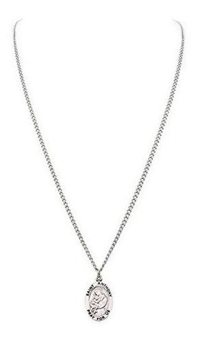 Collar De Medalla De Santa Religiosa