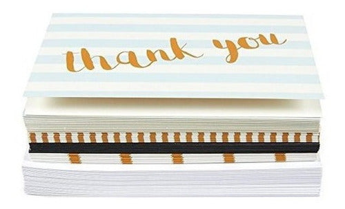 Tarjetas De Agradecimiento: 144 Notas De Agradecimiento