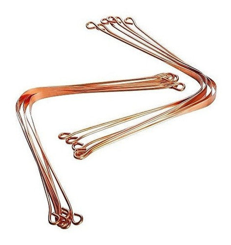 Limpiadores De Lengua De Cobre Healthandyoga (tm) -12 Pieza
