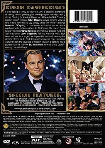 The Great Gatsby (DVD De Dos Discos Edición Especial)