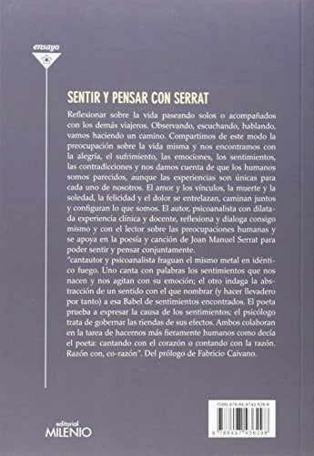Sentir Y Pensar Con Serrat: Reflexiones Sobre El Vivir Y El