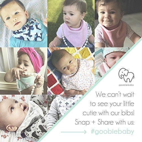 Bandana Baberos Bebé Algodón Reversible e Impermeable