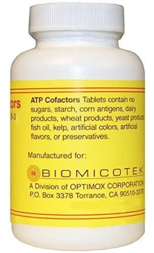 Cofactores Atp, Producción De Energía De Apoyo