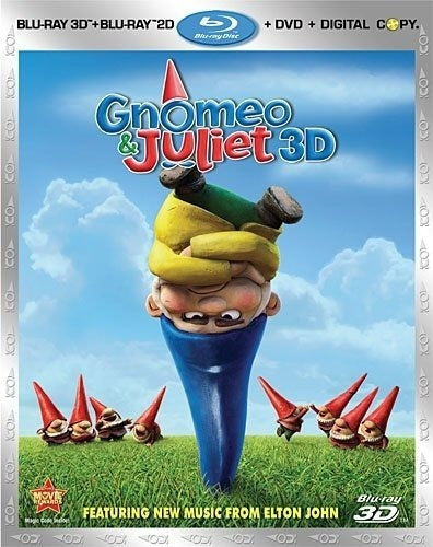 Gnomeo Y Juliet (combo De Tres Discos: Blu-ray 3d / blu-ray