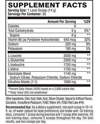 Scivation Xtend Bcaa, Aminoácidos De Cadena