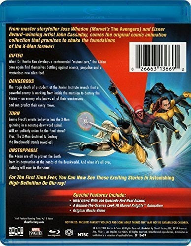 Bluray Marvel Knights Asombroso X-men