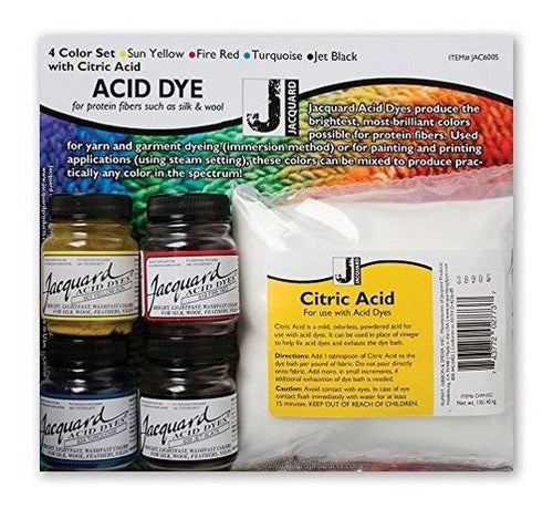 Set Ácido Cítrico, Amarillo, Multicolor, Multicolor