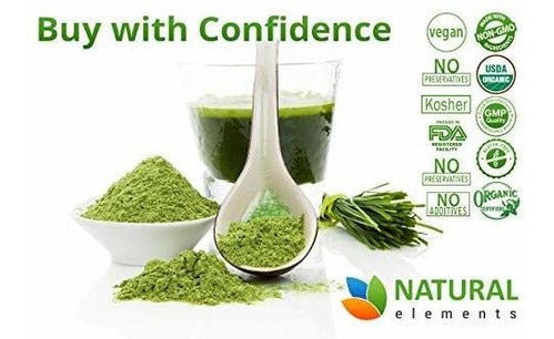 Polvo de pasto de trigo: Polvo De Pasto De Trigo Orgánico