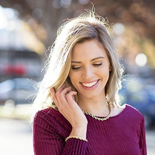 Pulsera De Cuerda De Joyería De Por Vida 7 Mm De Talla