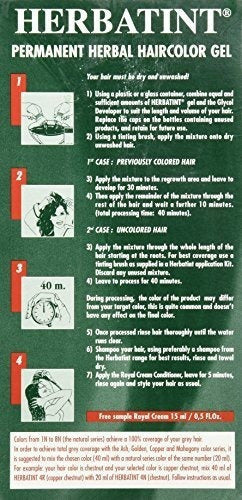 Color De Cabello Rubio Líquido 4.56