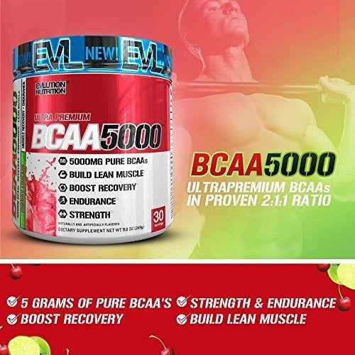 Polvo de 0.18 oz de aminoácidos de cadena ramificada