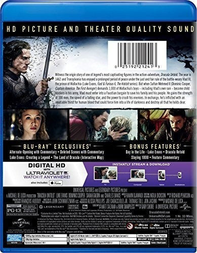 Drácula no contado (blu-ray Dvd Digital Hd Con Ultraviolet)