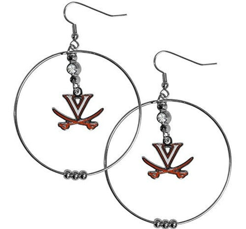 Pendientes de aro de 2 pulgadas para mujer