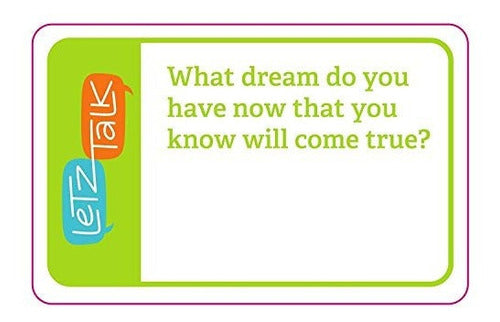 Letztalk Conversación de inicio y tarjetas de preguntas Aumenta